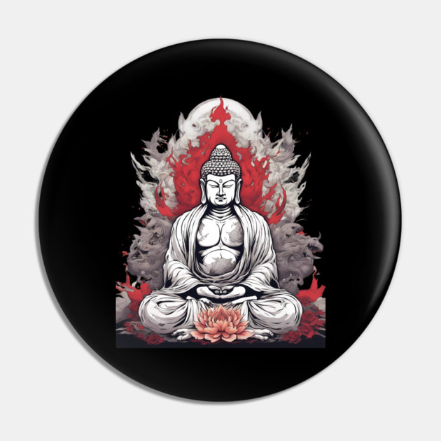 Buddha Statue Pin by animegirlnft