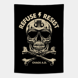 REFUSE RESIST Tapestry