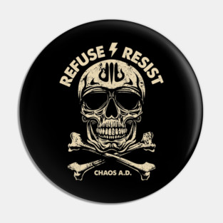 REFUSE RESIST Pin