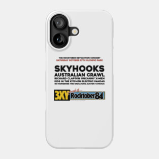 3XY Rocktober Revolution Concert Print 1984 Phone Case