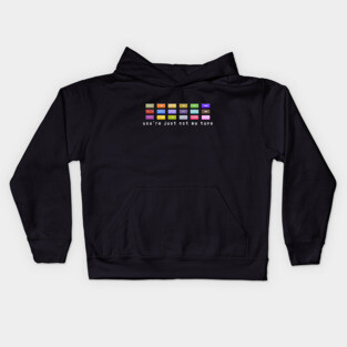 You're Not My Type Kids Hoodie