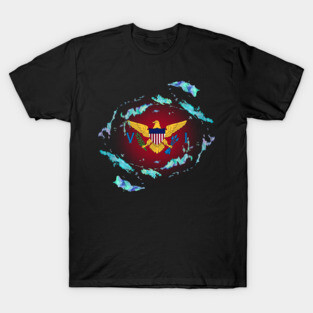 the heartbeat of the virgin islands T-Shirt
