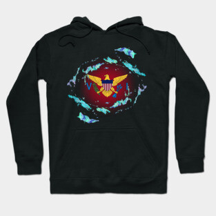 the heartbeat of the virgin islands Hoodie