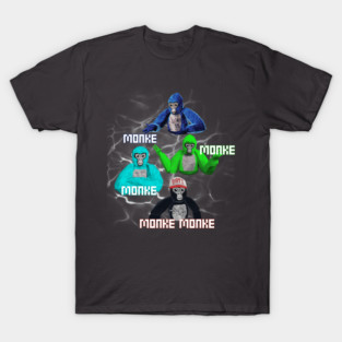 Gorilla Tag Monke Monke VR Gamer T-Shirt
