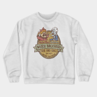 Miser Brothers // Christmas Retro Classic Design Crewneck Sweatshirt