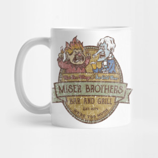 Miser Brothers // Christmas Retro Classic Design Mug
