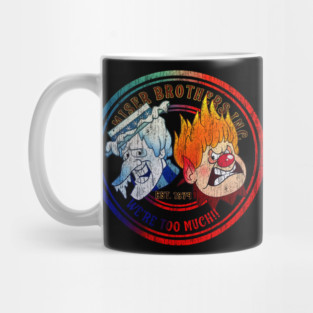 Miser Brothers \\ Christmas Heating and Cooling Retro Mug
