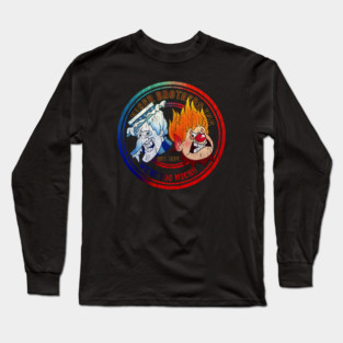 Miser Brothers \\ Christmas Heating and Cooling Retro Long Sleeve T-Shirt