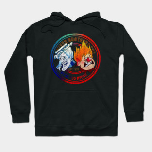 Miser Brothers \\ Christmas Heating and Cooling Retro Hoodie