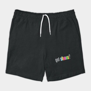 Got Stones white font Shorts