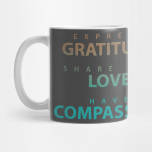 Express Gratitude. Mug