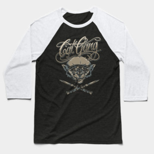 Cat Gang Baseball T-Shirt