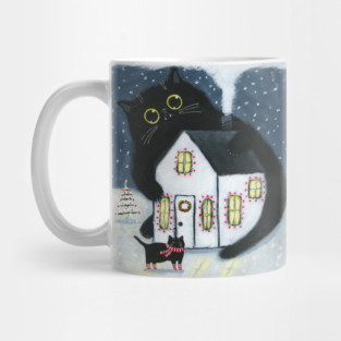 The Yule Cat Mug