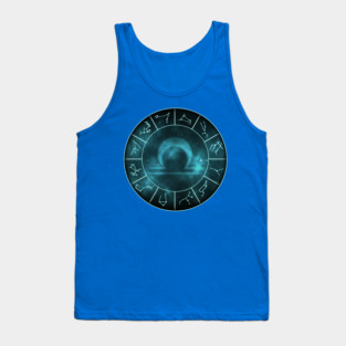 Libra Zodiac Symbol Tank Top