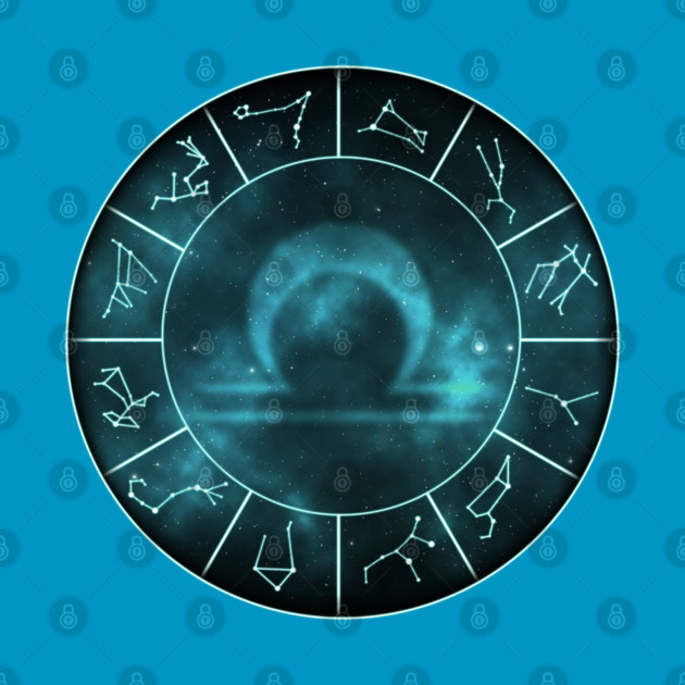 Libra Zodiac Symbol by ArnarionArt