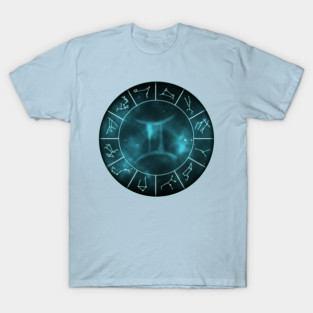 Gemini Zodiac Symbol T-Shirt