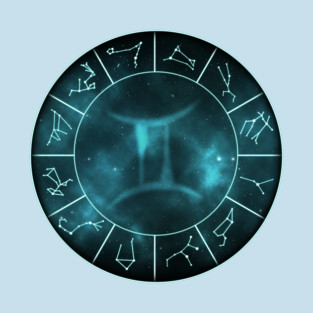 Gemini Zodiac Symbol T-Shirt