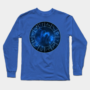Scorpio Zodiac Symbol Long Sleeve T-Shirt