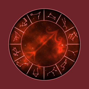 Saggitarius Zodiac Symbol T-Shirt