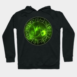 Capricorn Zodiac Symbol Hoodie
