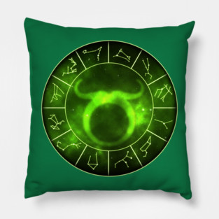 Taurus Zodiac Sign Pillow