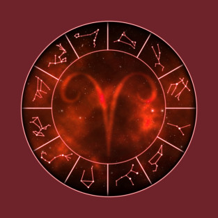 Aries Zodiac Symbol T-Shirt
