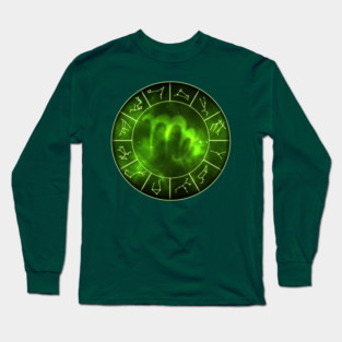 Virgo Zodiac Symbol Long Sleeve T-Shirt