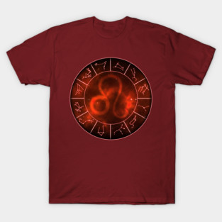 Leo Zodiac Symbol T-Shirt