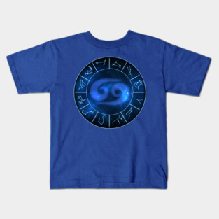 Cancer Zodiac Symbol Kids T-Shirt