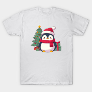Cute Christmas Penguin T-Shirt