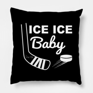 Ice Ice Baby White Type Pillow