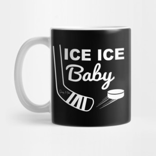 Ice Ice Baby White Type Mug