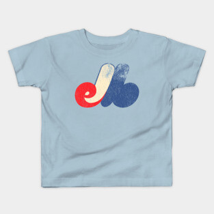 Defunct Montreal Expos Baseball Kids T-Shirt