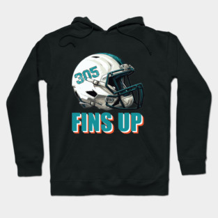 Fins Up Miami Dolphins Hoodie