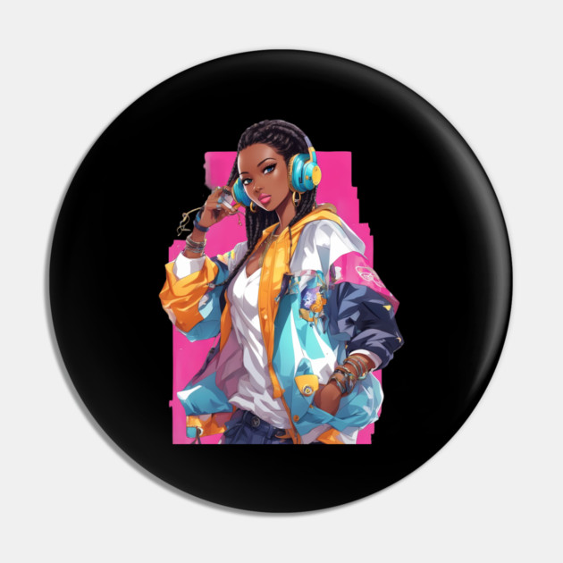 DJ Hip Hop Pin by animegirlnft