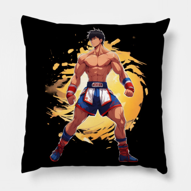 MMA Muay Thai Pillow by animegirlnft