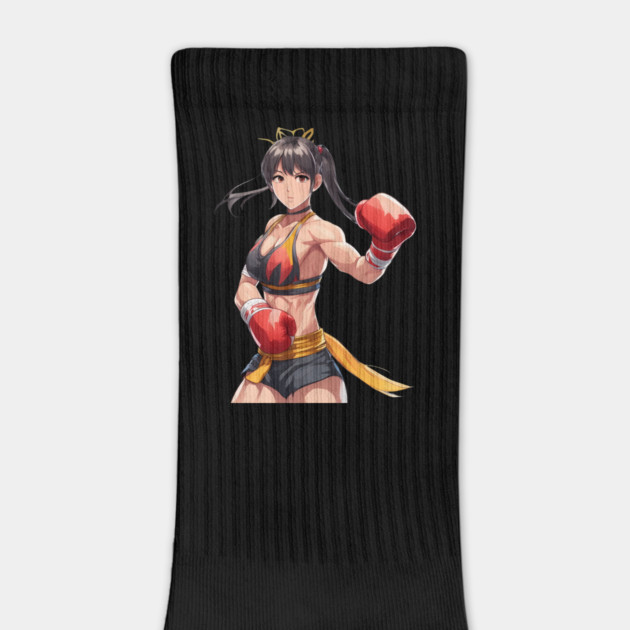 MMA Female Fighter by animegirlnft