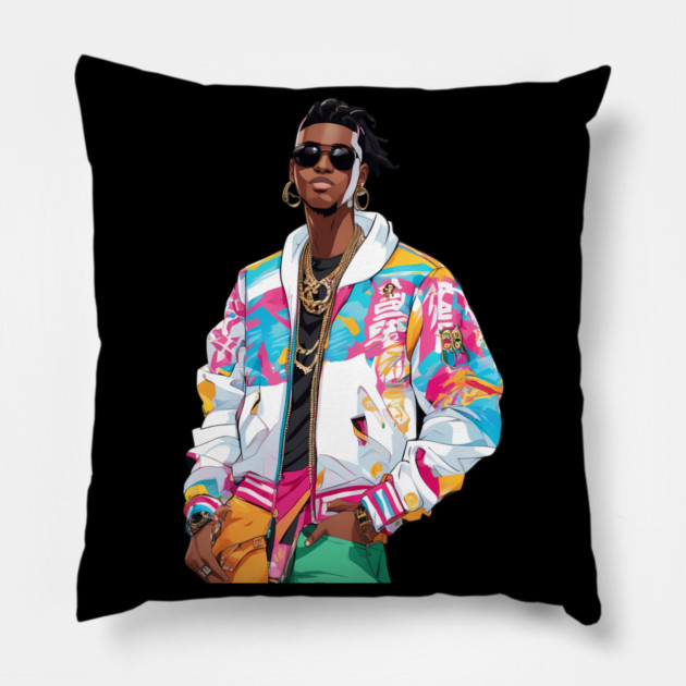 African Mafia Pillow by animegirlnft