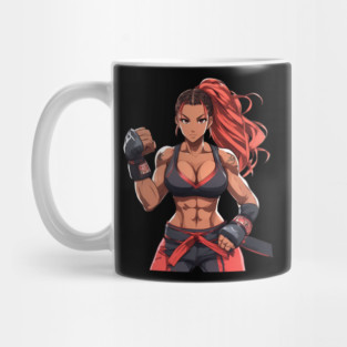 Muay Thai Girl Mug