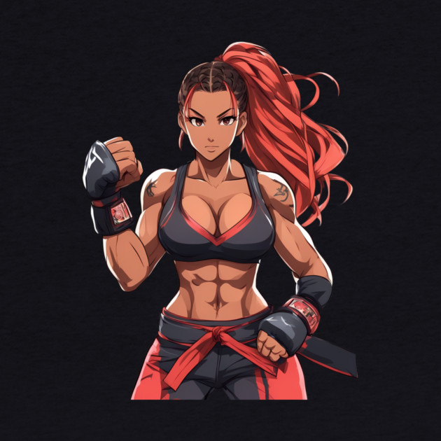 Muay Thai Girl by animegirlnft