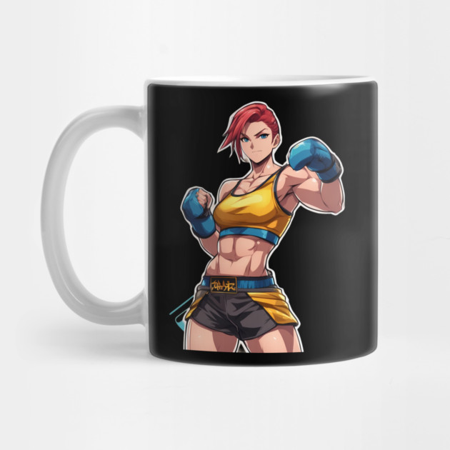 Kick Boxing Girl by animegirlnft