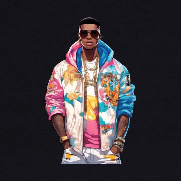 Handsome Black Guy by animegirlnft