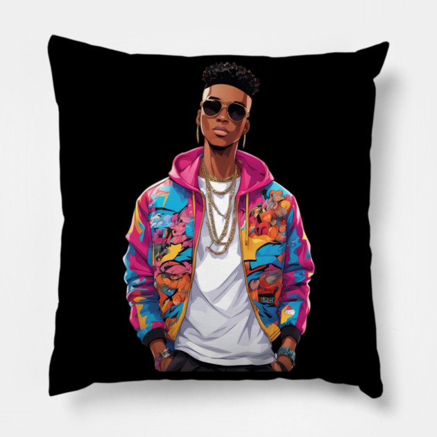 Hood Boys Pillow by animegirlnft