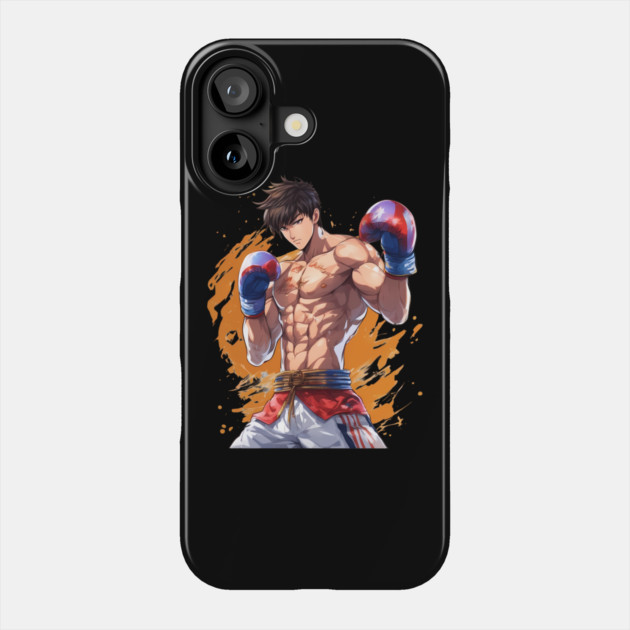 MMA Muay Thai Kick Boxing Phone Case by animegirlnft