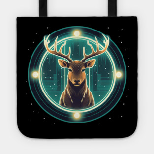 Deer in Ornament, Love Deers Tote