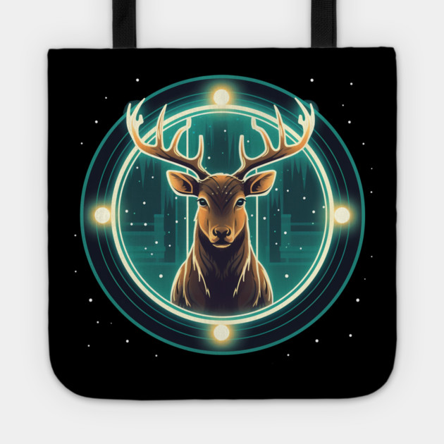 Deer in Ornament, Love Deers Tote by logiamerch