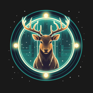 Deer in Ornament, Love Deers T-Shirt