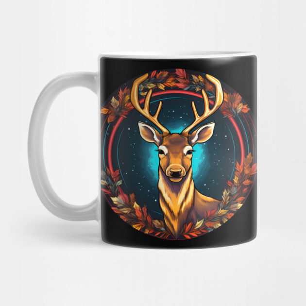 Deer in Ornament, Love Deers by logiamerch