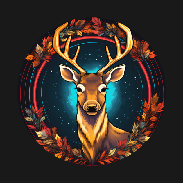 Deer in Ornament, Love Deers by logiamerch