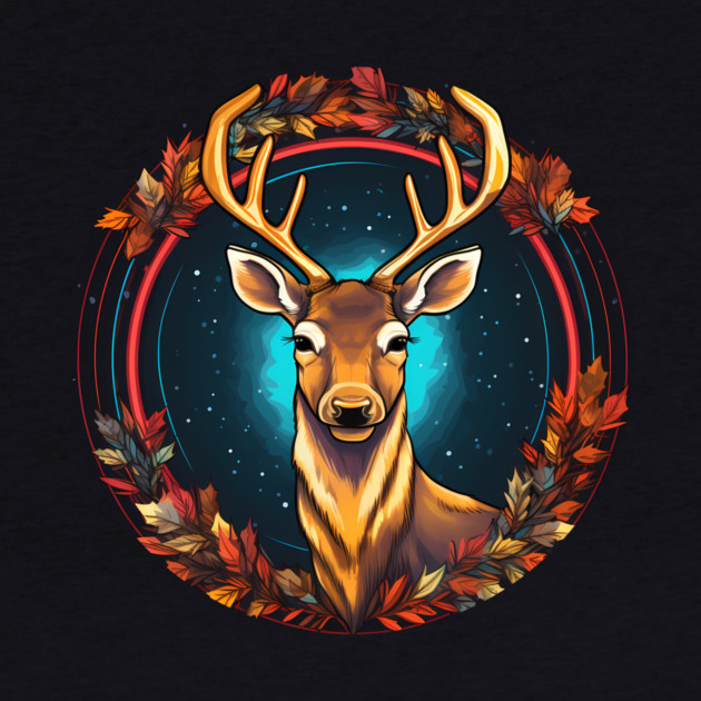 Deer in Ornament, Love Deers by logiamerch